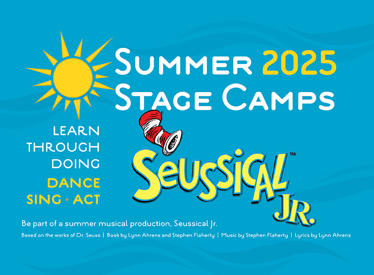 Summer Stage Performance: Seussical Jr. Friday, July 18 4-5pm