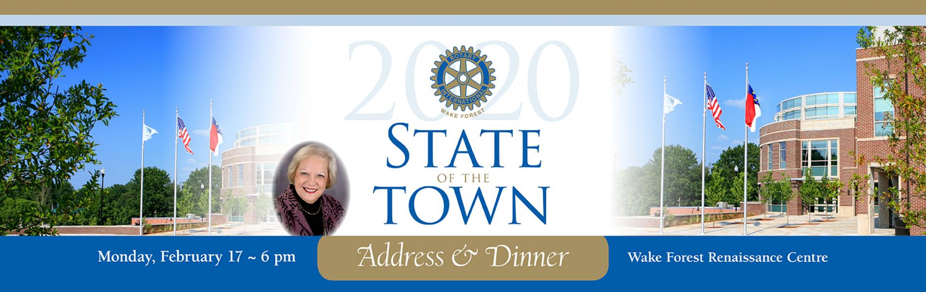 State of the Town Address & Dinner | Wake Forest Renaissance Centre