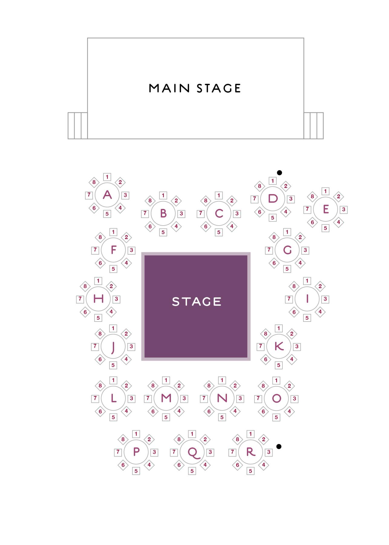 Fan of the Soap Opera: Mystery Dinner Theatre Seating Chart Fan of the Soap Opera: Mystery Dinner Theatre Seating Chart