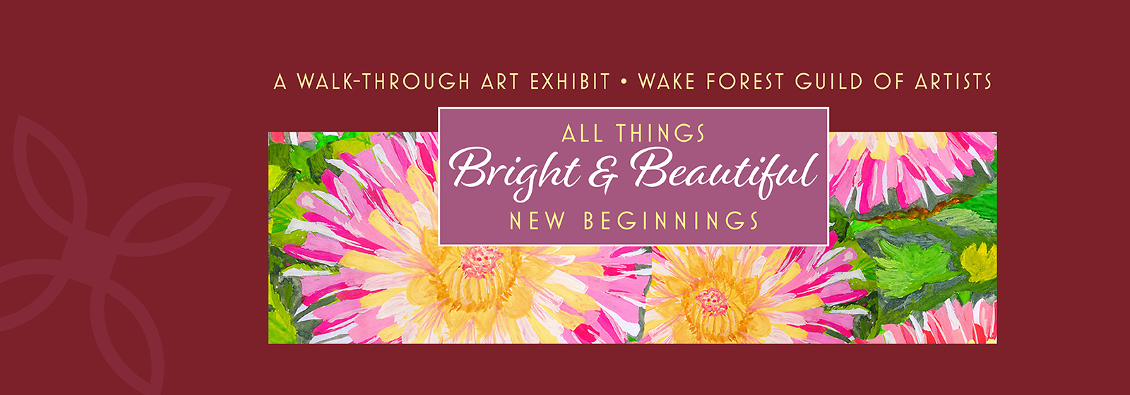 All Things Bright & Beautiful New Beginnings