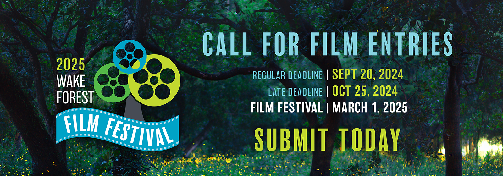 2025 Wake Forest Film Festival Call for Entries